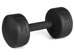 roundhead powder coated dumbbells