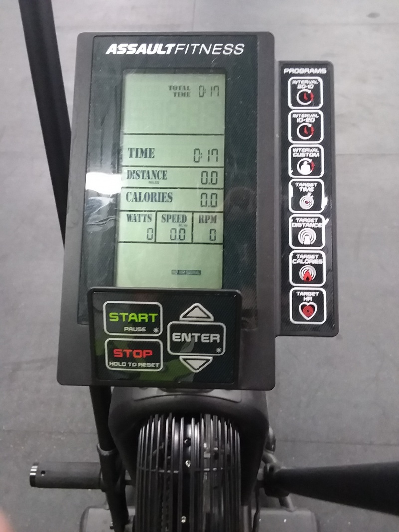 assault air bike weight limit