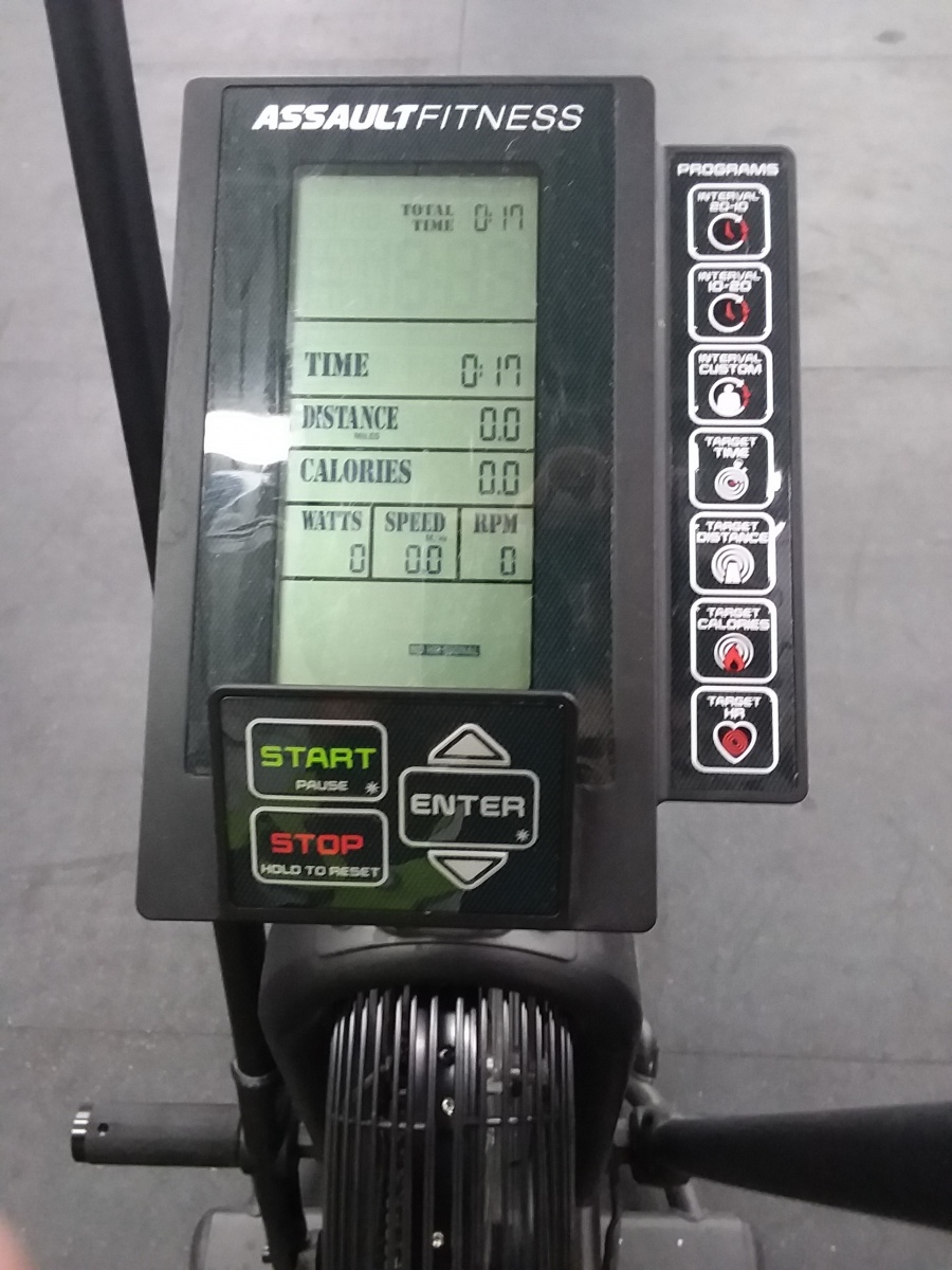 Assault Airbike monitor display