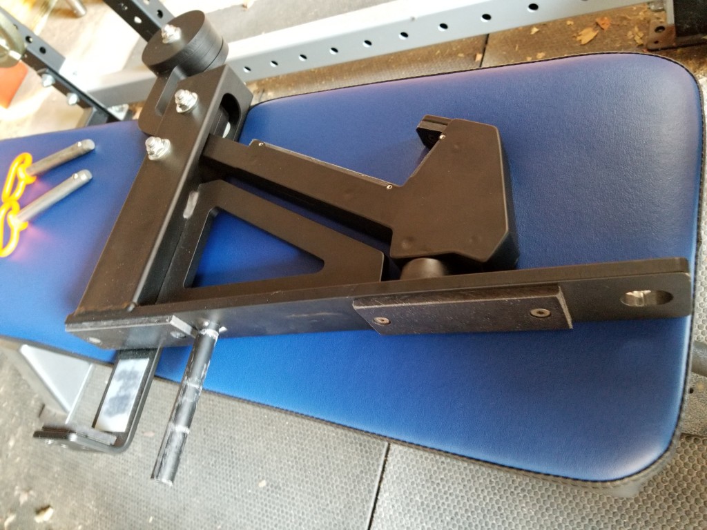 Custom monolift power rack attachment