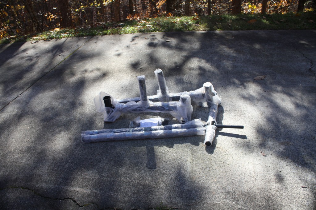 FringeSport Econ Prowler parts came bubble wrapped for protection