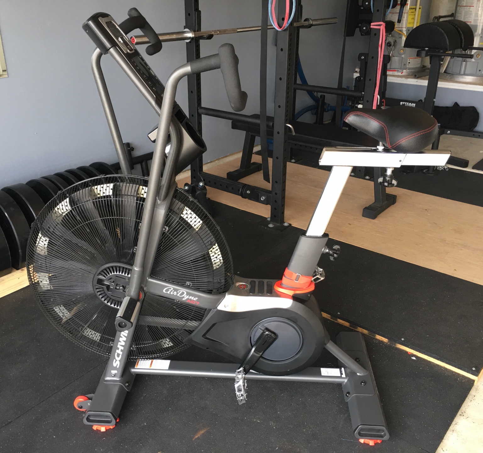 schwinn ad7 airdyne exercise bike review