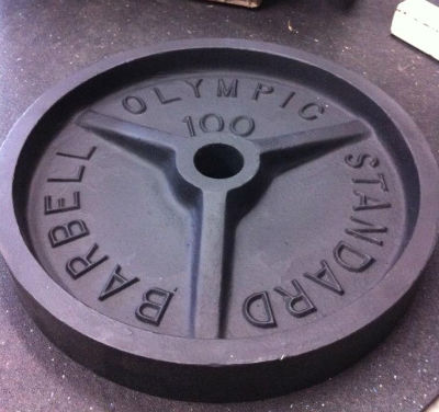 another model of a standard olympic plate