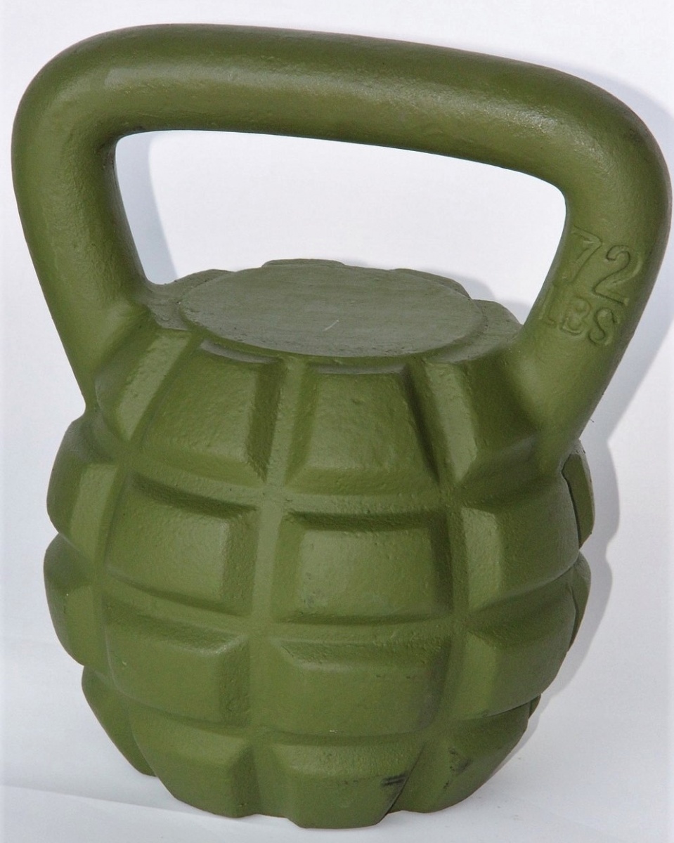 green grenade kettlebell