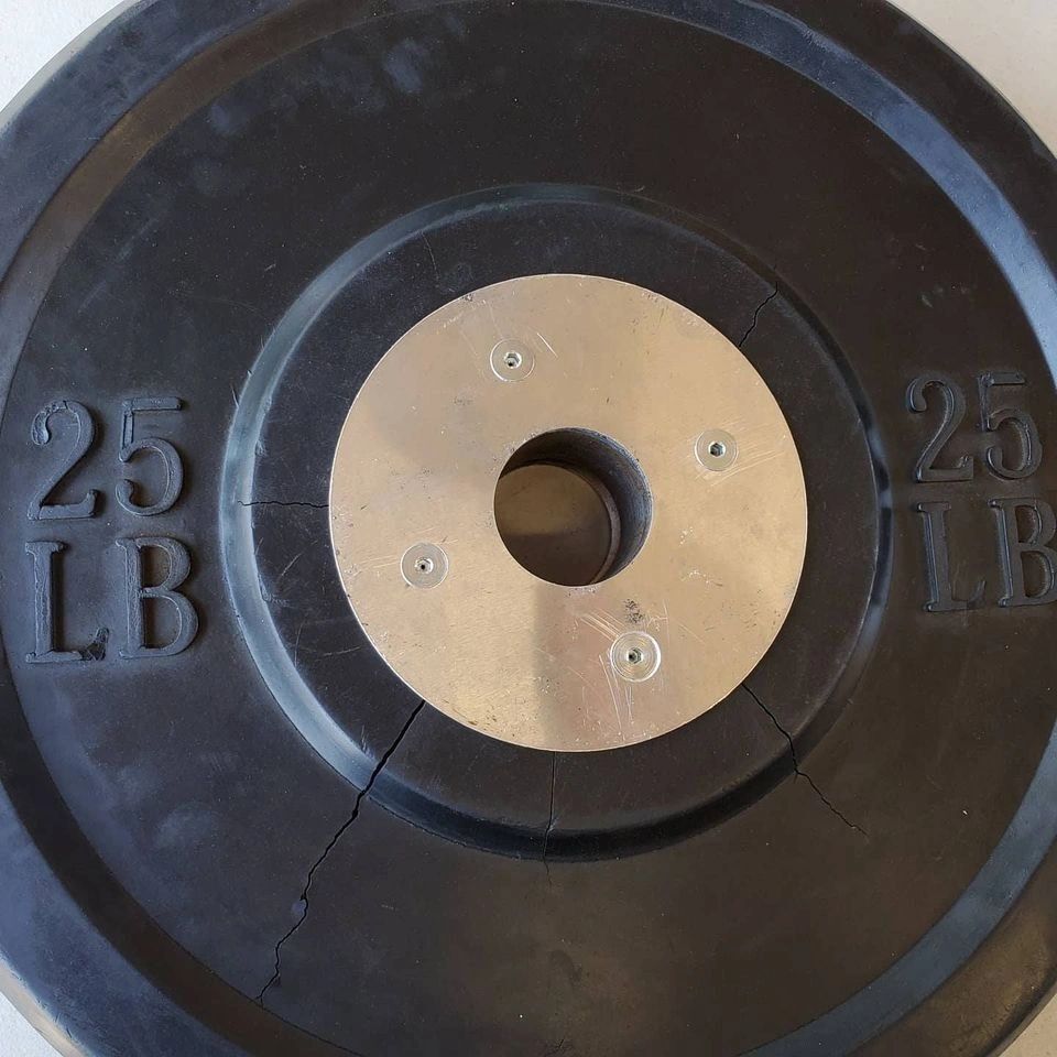 how to repair bumper plates