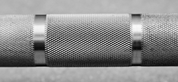 Dual knurl marks make for more precise hand positioning