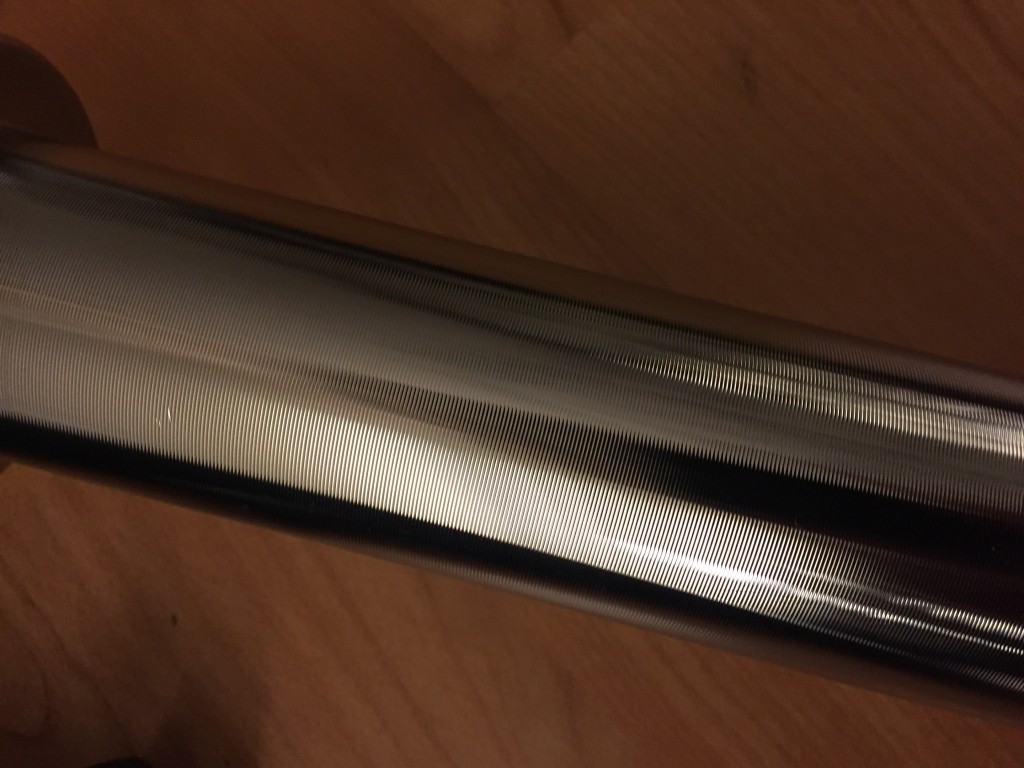 Eleiko bar shaft that looks nearly perfect