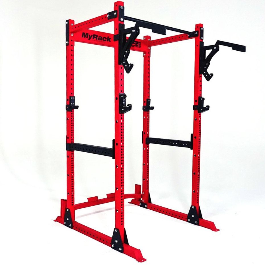 MyRack modular freestanding or bolt-down power rack