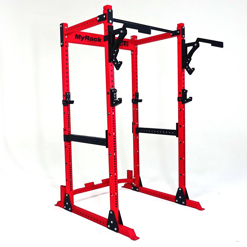 MyRack modular freestanding or bolt-down power rack