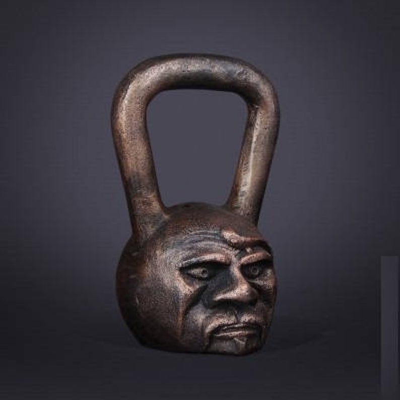 hand forged kettlebell