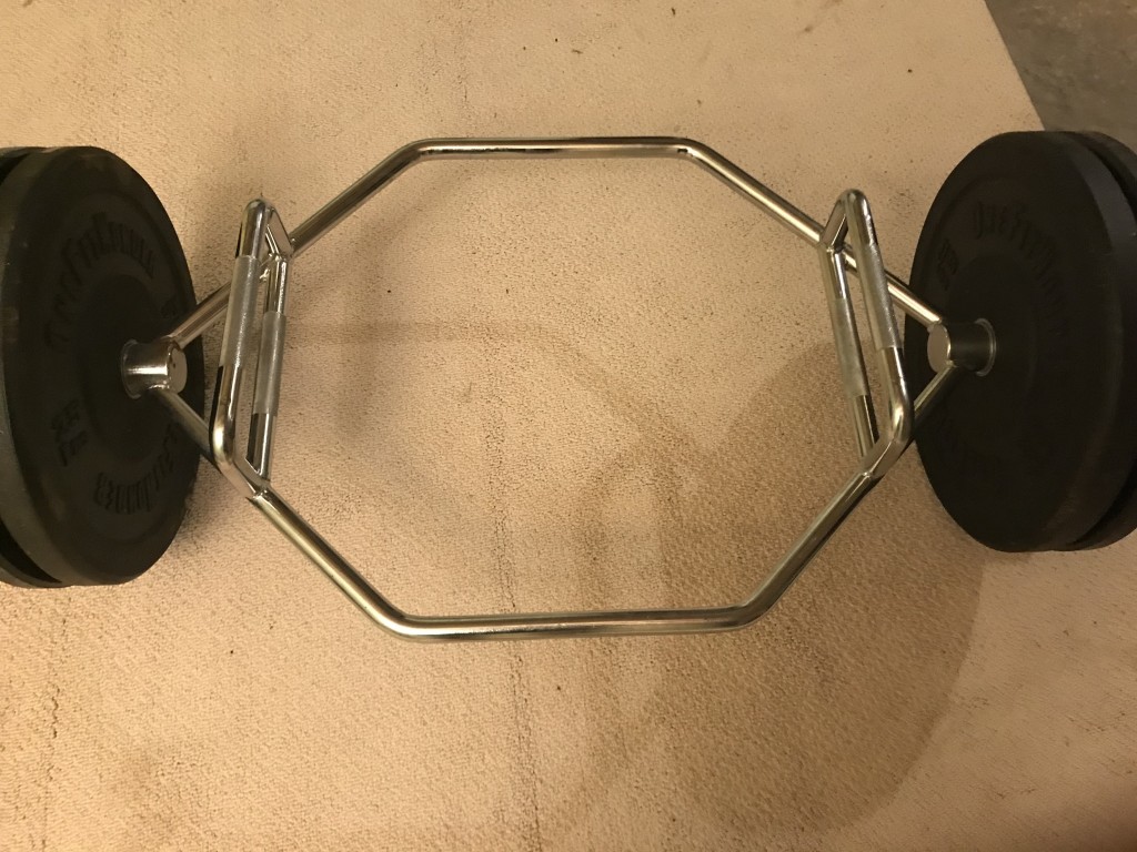FringeSport hex bar weight set with bumpers