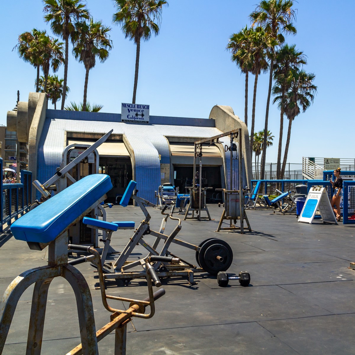 painting squat rack