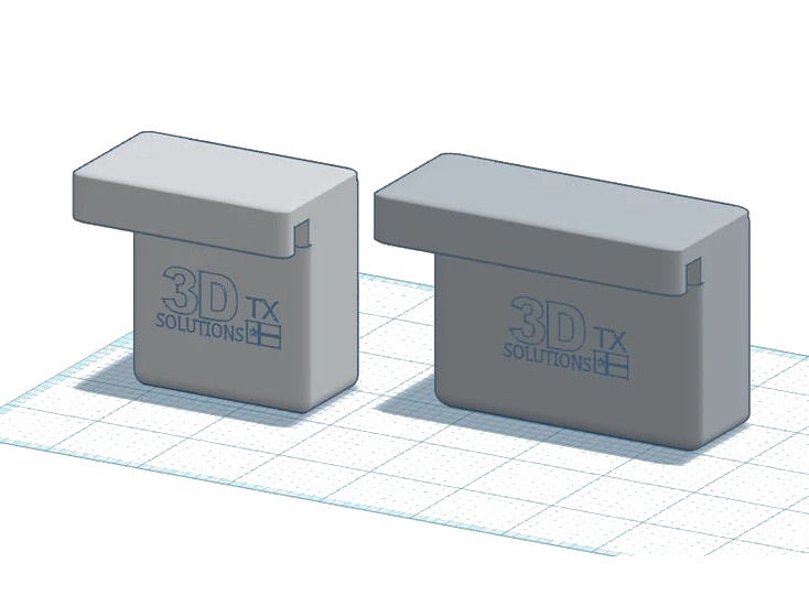 3d printed power cage J hook adapter 2x3