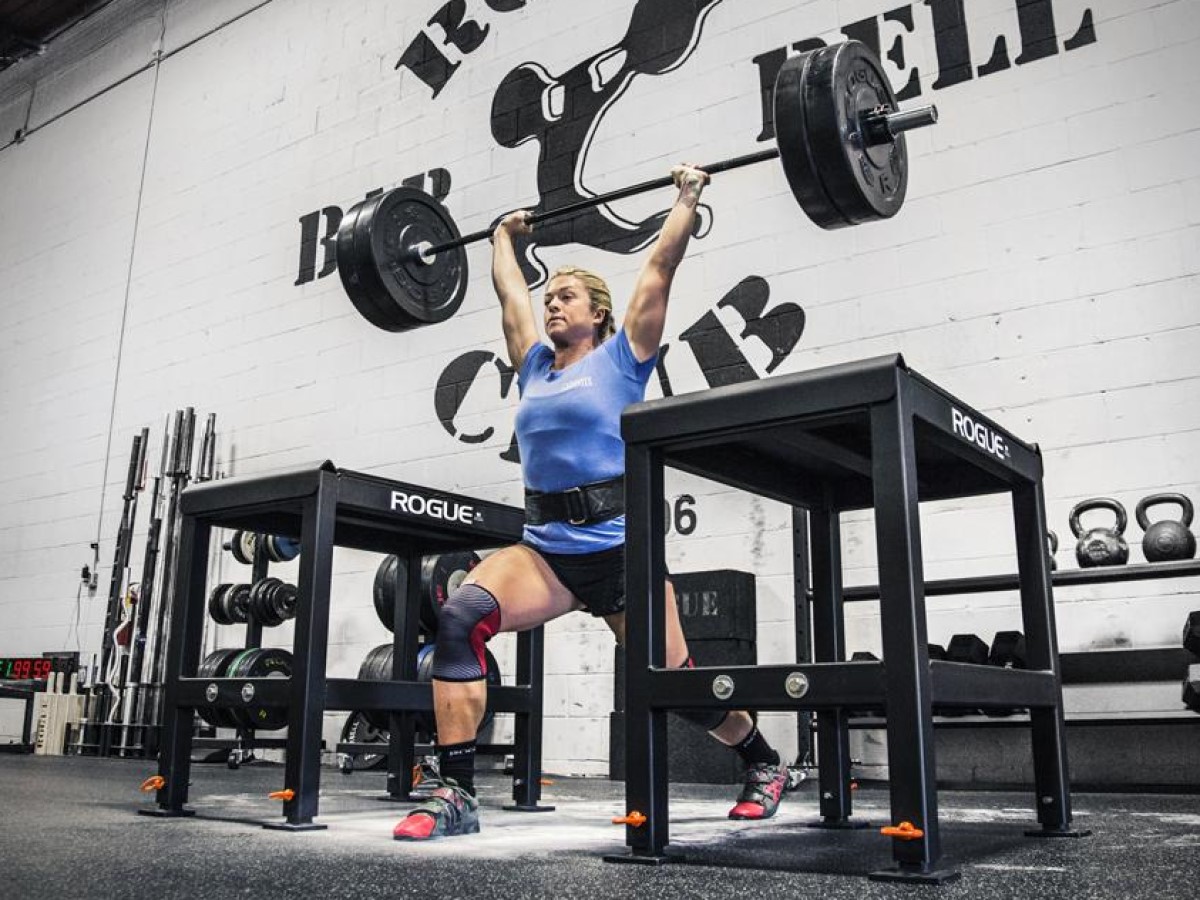 jerk blocks for olympic lifting training