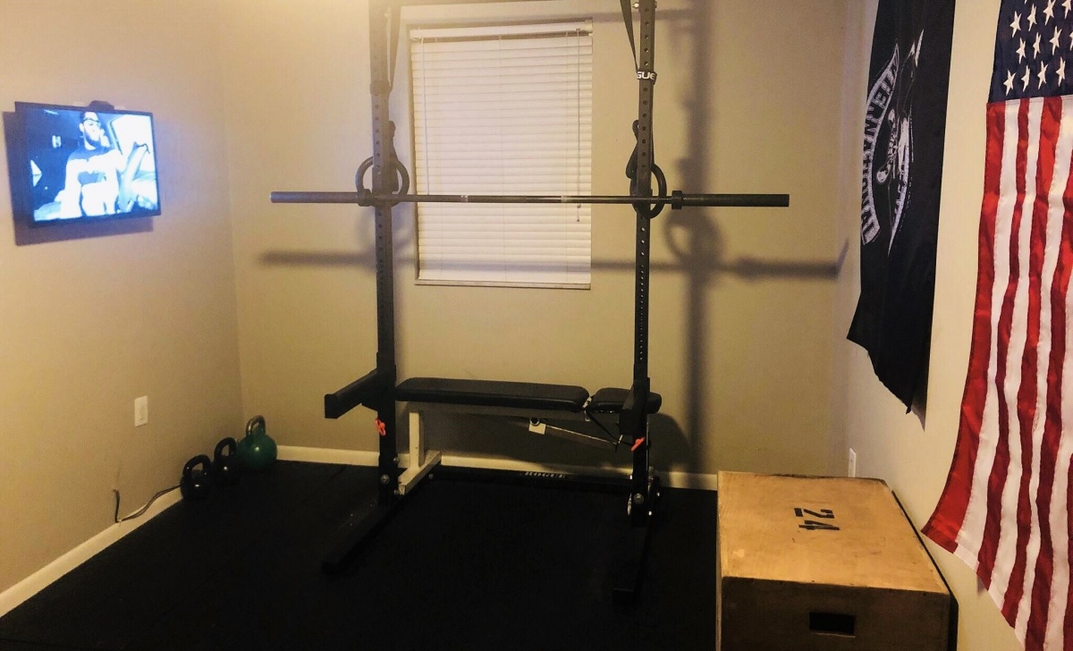 original bedroom home gym