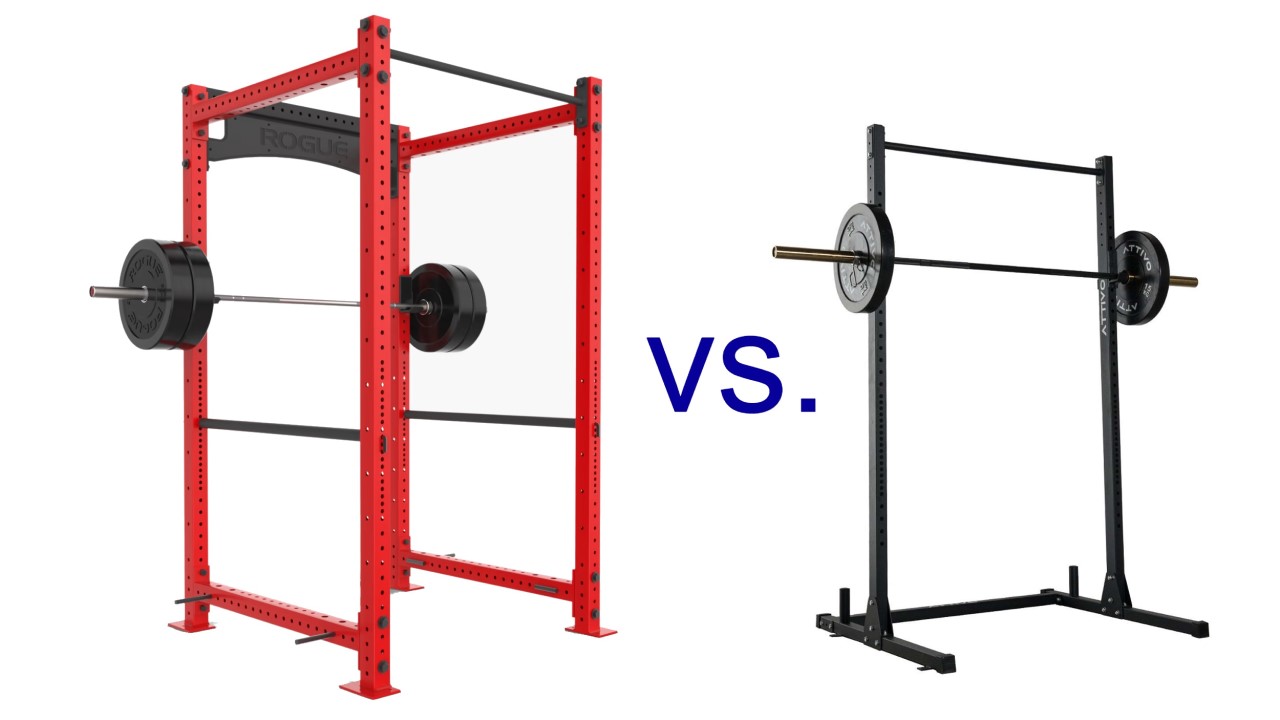 Squat Rack / Half Rack vs Full Power Rack: Which to Choose (2022)