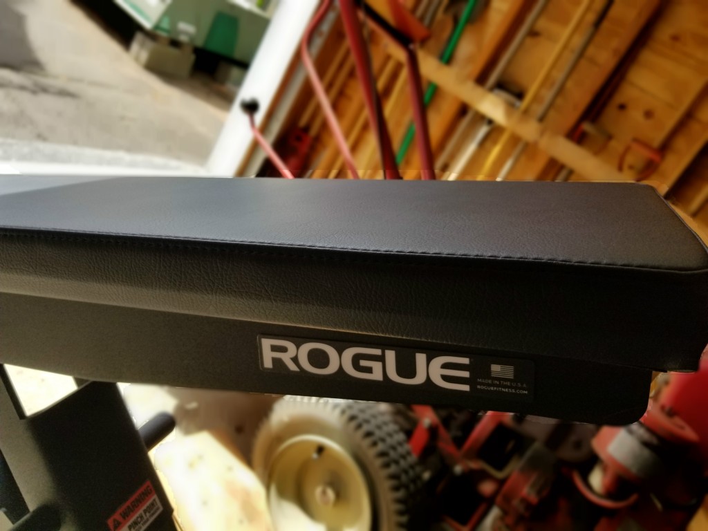 Rogue adjustable bench padding and vinyl upholstery