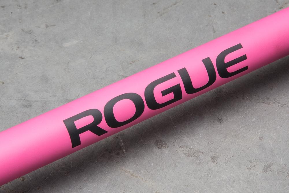 Rogue Bella pink cerakote barbell