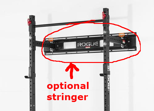 Rogue stud stringer add-on for RML-3WC rack