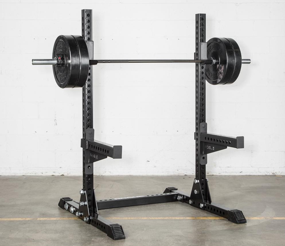 Rogue short squat rack for low ceiling