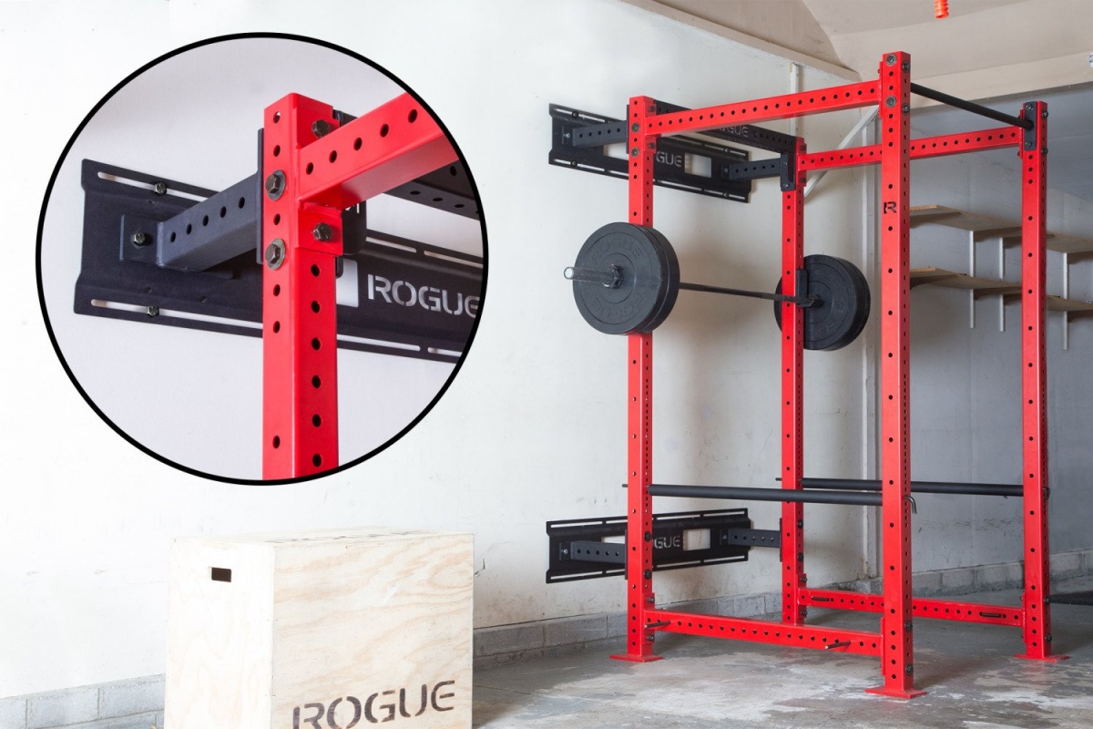 wall mounting a power rack