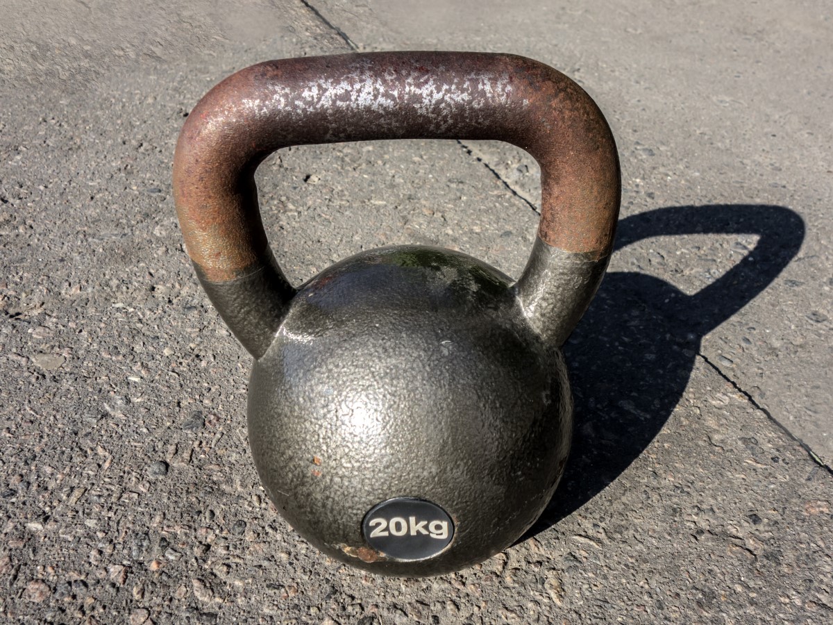 outdoor kettlebell