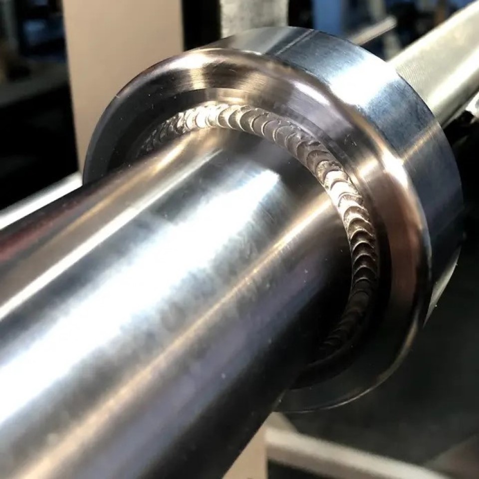 smooth sleeves without ridges on barbell