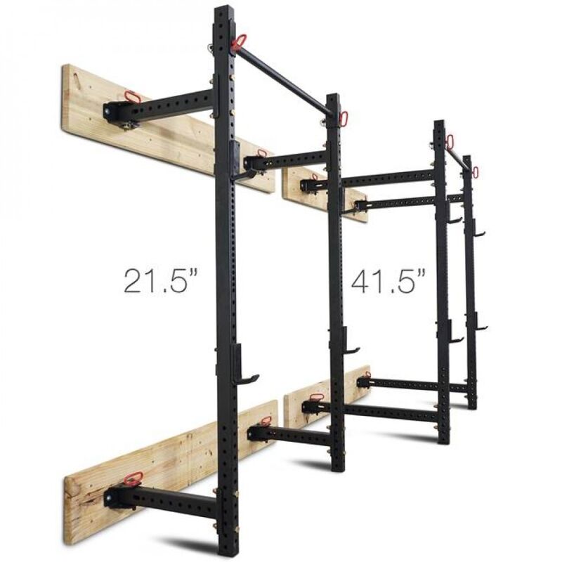 2021 folding wall mounted squat racks