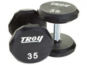 Troy Urethane Dumbbells