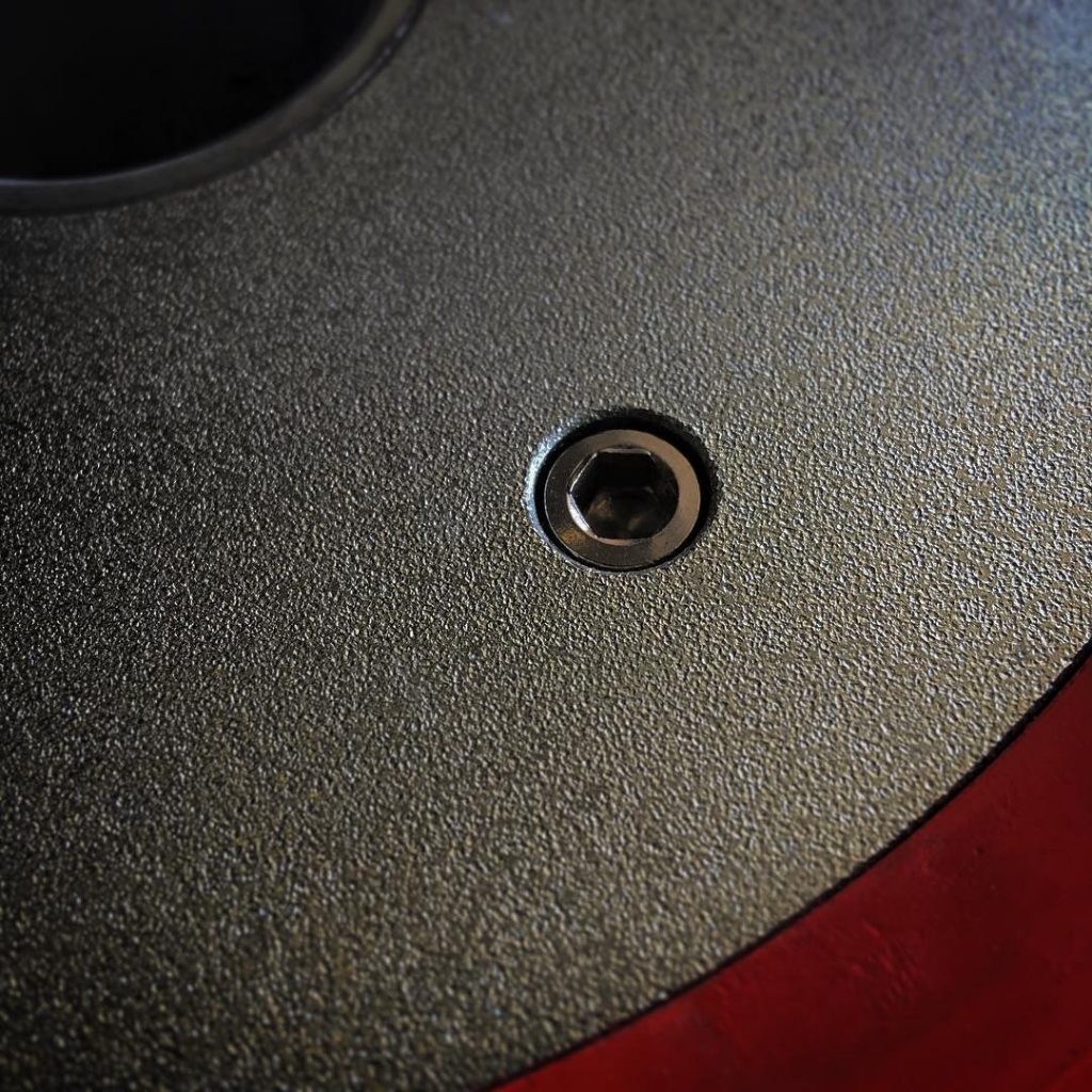 Vulcan competition bumper bolts on back side