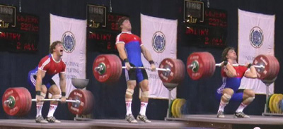 Weightlifting Clean 