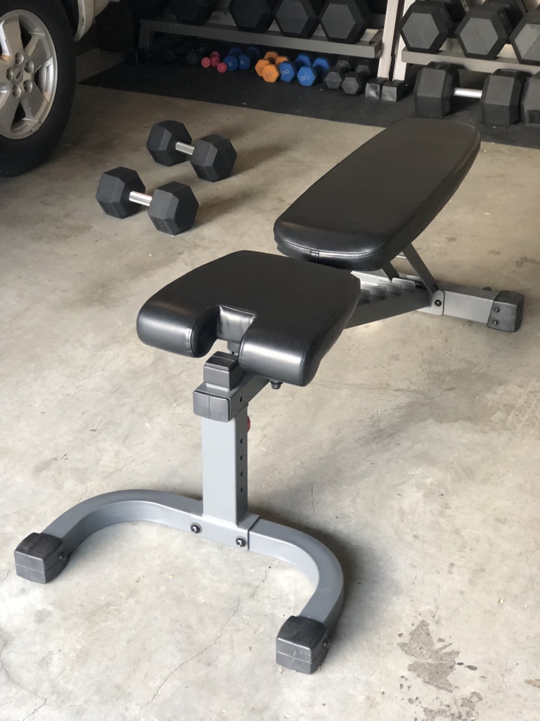 XMark home gym bench